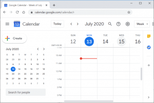 google calendar