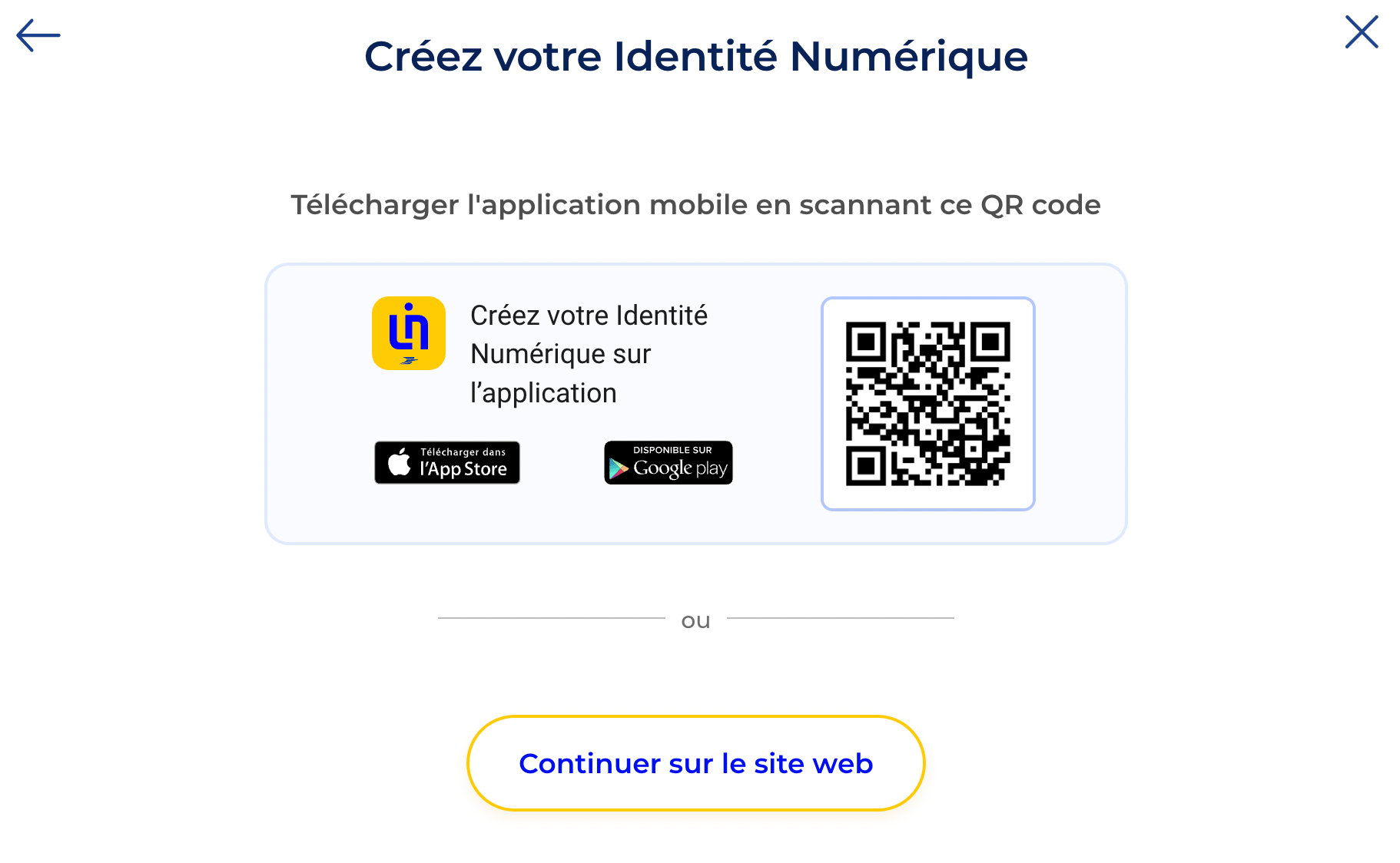 Identite numerique choix de la plateforme pour créer