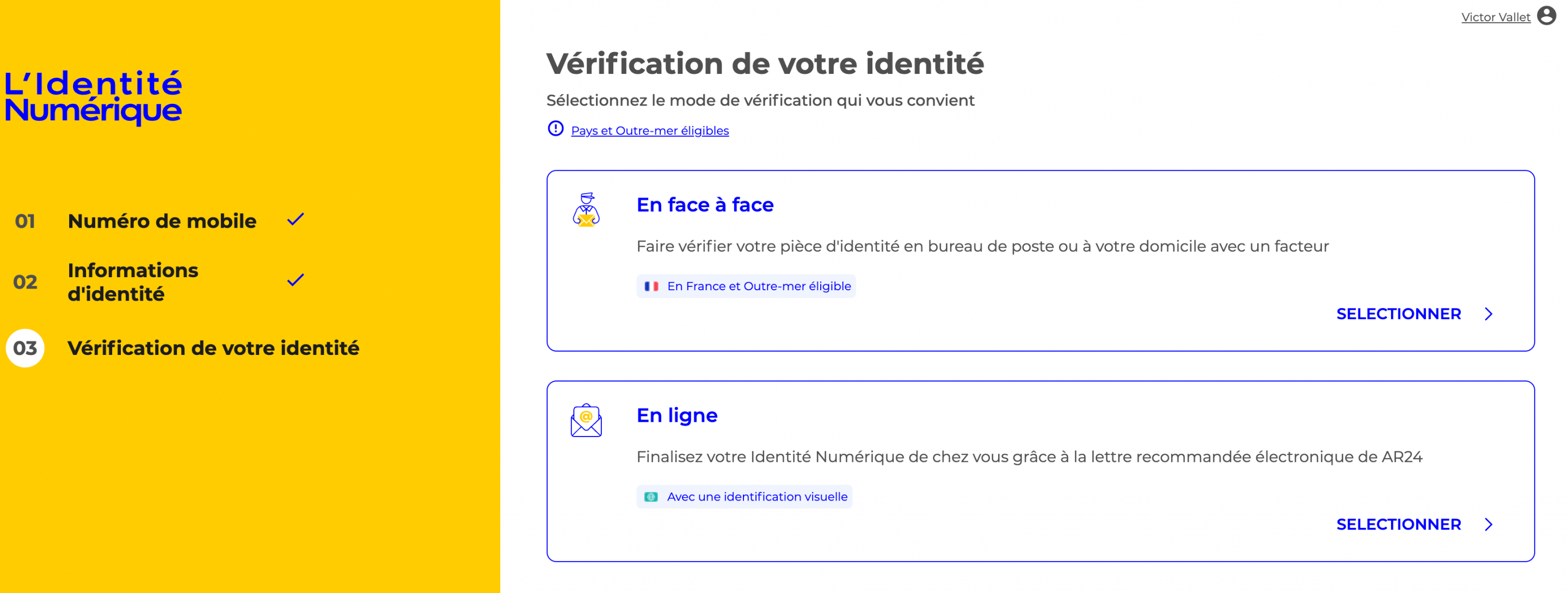 identite numerique type de verification d'identite