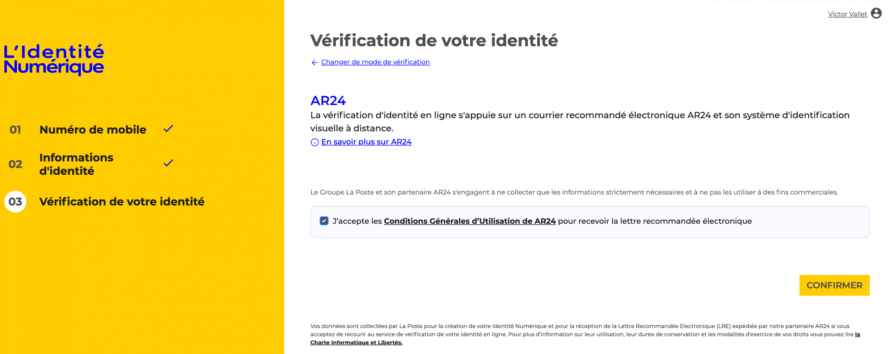 identite numerique verification en ligne ar24